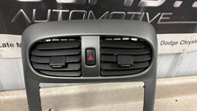 Load image into Gallery viewer, 05 13 C6 Corvette Gray Center Console Radio Trim Switches GM OEM Surround Boot
