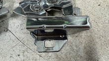 Load image into Gallery viewer, 05 13 Chevrolet Corvette C6 Chrome Hood Hinges Latches Hardware Pair Z06