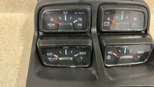 Load image into Gallery viewer, 10 15 Camaro SS Center Console Top Trim Gauges Switches Controls GM OEM Black
