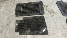 Load image into Gallery viewer, 12 15 Chevrolet Camaro SS Front Rear Left Right Floor Mats GM Black Rubber