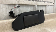 Load image into Gallery viewer, 05 13 Corvette Z06 C6 Driver Sun Visor Left GM Homelink Garage Opener Black NICE
