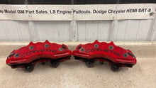 Load image into Gallery viewer, 05 13 Chevrolet Corvette C6 Z06 Front Brake Calipers 6 Piston Set Brakes OEM