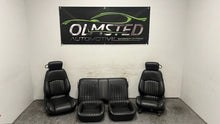 Load image into Gallery viewer, 98 02 Pontiac Firebird Trans AM Front Rear Set Power Seats Leather Black OEM 53K