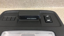 Load image into Gallery viewer, 10 15 Camaro SS Center Upper Overhead Console GM Black Roof Sunroof Switches