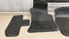 Load image into Gallery viewer, 15 20 Dodge Challenger Factory Floor mats Front Rear Carpet Cloth Mopar Logo