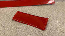 Load image into Gallery viewer, 10 15 Chevy Camaro SS Orange Glossy Dash Trim 2 Pieces OEM GM 92240108 92245218