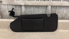 Load image into Gallery viewer, 05 13 Corvette Z06 C6 Driver Sun Visor Left GM Shade Garage Opener Black OEM