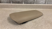 Load image into Gallery viewer, 05 13 Chevrolet C6 Corvette Z06 Center Console Lid Armrest Tan Leather GM 55K