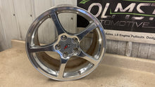 Load image into Gallery viewer, 00 04 Chevrolet Corvette C5 Rear 18x9.5 Wheel Rim GM 9593799 Polished OEM 18''