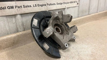 Load image into Gallery viewer, 10 15 Camaro SS LH Driver Side Rear Spindle Assembly GM Knuckle Hub Left LH