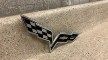 Load image into Gallery viewer, 05 13 Corvette C6 Centennial 100th Anniversary Factory GM Rear Bumper Emblem 12
