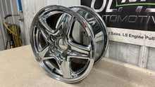 Load image into Gallery viewer, 1997 2002 Chevrolet Camaro 16'' 16X8 Chrome Wheel Rim Factory GM 9592604 OEM 65K