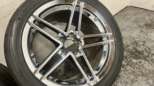 Load image into Gallery viewer, 06 08 C6 Corvette Z06 Speedline 19x12 Rear Wheels Drag 19'' Chrome 9594356 GM