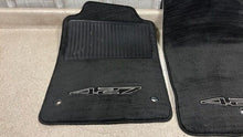 Load image into Gallery viewer, 08 13 Corvette C6 427 Floor Mats Black Front Driver Passenger RH LH Logo Pair