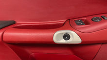 Load image into Gallery viewer, 05 13 Corvette C6 Driver Passenger Interior Door Trim Panels Black Red Pair OEM