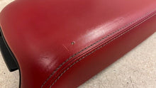 Load image into Gallery viewer, 11 14 Dodge Charger SRT Red Leather Center Console Lid Armrest Factory Mopar