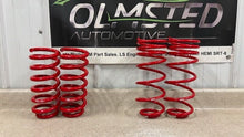 Load image into Gallery viewer, 93 02 Camaro Firebird Front Rear BMR Suspension Lowering Springs 1.25'' Set 4