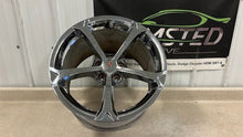 Load image into Gallery viewer, 10 13 Corvette C6 Z06 Speedline Rear 19'' Chrome Wheel GM 9597864 19X12 35K