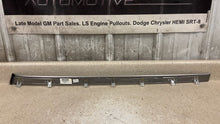 Load image into Gallery viewer, 10 15 Chevy Camaro SS Silver Glossy Dash Trim 2 Pieces OEM GM 92245216 92240104