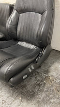 Load image into Gallery viewer, 98 02 Pontiac Firebird Trans AM WS6 Front Rear Set Seats Leather Black OEM GM