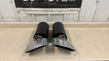 Load image into Gallery viewer, 15 23 Dodge Challenger SRT Scat Pack Exhaust Resonators Tips 68258498AA Pair 23K