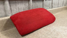 Load image into Gallery viewer, 97 04 Chevrolet C5 Corvette Z06 Center Console Lid Armrest Red Suede GM Custom