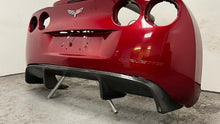 Load image into Gallery viewer, 05 13 Chevrolet Corvette C6 Z06 Rear Bumper Cover Assembly GM Carbon Diffuser