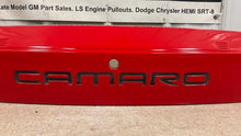 Load image into Gallery viewer, 93 02 Camaro SS Z28 Rear Tail Light Filler Berger Panel Red GM 10262039 Trim