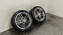 Load image into Gallery viewer, 06 13 C6 Corvette Z06 Speedline 19x12 Rear Wheels Tires 19'' Chrome 9594356 GM