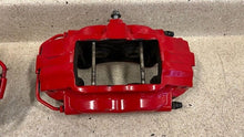 Load image into Gallery viewer, 10 15 Camaro SS Rear Driver Passenger Brembo Brake Calipers Pair OEM 53K Red