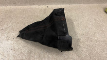 Load image into Gallery viewer, 05 13 Corvette C6 Centennial Edition Black Red Suede Shifter Boot Manual OEM GM