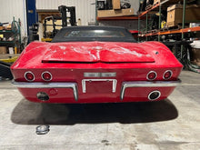 Load image into Gallery viewer, 63 Corvette Convertible Fiberglass Rear Back Half Clip C5 Conversion Hand Made