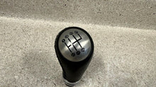 Load image into Gallery viewer, 08 13 Chevrolet Corvette C6 Z06 Black Leather Shifter Knob Manual OEM GM