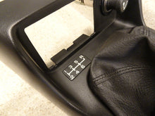 Load image into Gallery viewer, 98 02 Firebird Camaro Factory Center Console Top Shifter Trim Manual Black Boot