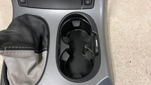 Load image into Gallery viewer, 05 13 C6 Corvette Gray Center Console Radio Trim Switches GM OEM Surround Boot