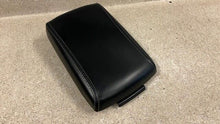 Load image into Gallery viewer, 2011 2014 Dodge Challenger Center Floor Console Lid Armrest Leather SRT Cracked