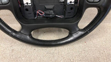 Load image into Gallery viewer, 98 02 Pontiac Firebird Trans AM Wheel GM Leather Steering Black Ebony Nice! 53K