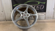 Load image into Gallery viewer, 00 04 Chevrolet Corvette C5 Rear 18x9.5 Wheel Rim GM 9593799 Polished OEM 18''