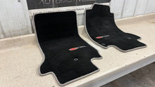 Load image into Gallery viewer, 2006 Corvette C6 Z06 Aftermarket Floor Mat Black Front Driver Passenger RH LH