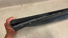 Load image into Gallery viewer, 14 19 Corvette C7 APR Carbon Fiber Passenger Side Rocker Extension Right Damaged