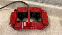 Load image into Gallery viewer, 06 13 Chevrolet Corvette C6 Z06 Rear Brake Calipers 4 Piston Set Red Brakes