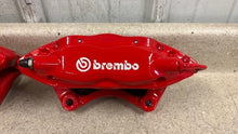 Load image into Gallery viewer, 08 20 Dodge Charger SRT8 Brembo Rear Left Right Brake Calipers Challenger Red