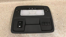 Load image into Gallery viewer, 10 15 Camaro SS Center Upper Overhead Console GM Black Roof Sunroof Switches