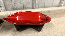 Load image into Gallery viewer, 2010 2015 Camaro SS Rear Driver Passenger Brembo Brake Calipers Pair OEM Red