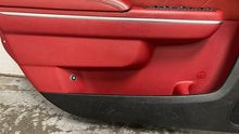 Load image into Gallery viewer, 12 14 Dodge Charger SRT Red Suede Door Panels Front Rear Set Driver Passenger