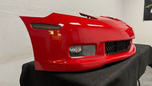 Load image into Gallery viewer, 05 13 Chevrolet C6 Z06 Factory Wide Body Front Bumper Assembly Cover OEM GM Red