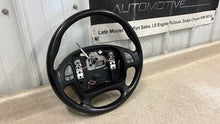 Load image into Gallery viewer, 98 02 Pontiac Firebird Trans AM Wheel GM Leather Steering Black Ebony Nice! 53K