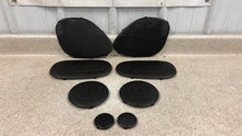 Load image into Gallery viewer, 98 02 Pontiac Firebird Trans AM WS6 Factory Speaker Covers Trim Black OEM Set 8
