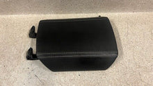 Load image into Gallery viewer, 2010 2015 Camaro SS Center Console Lid Arm Rest OEM GM Leather Black Factory 33K