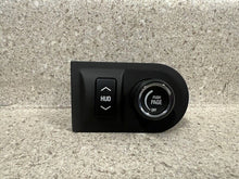 Load image into Gallery viewer, 10 15 Chevrolet Camaro SS Heads Up Display Control Switch HUD OEM GM 92224604